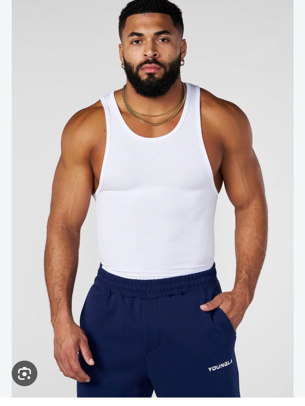 YoungLA ultimate wife lover tank white XL